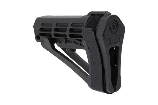SB Tactical SBA4 Pistol Stabilizing Brace in Black features an adjustable strap